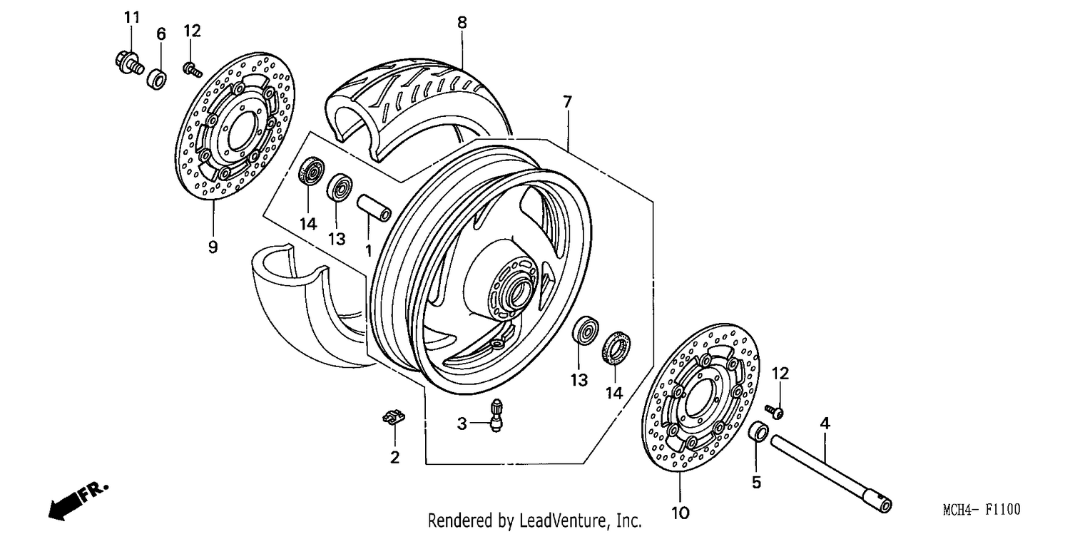 FRONT WHEEL
