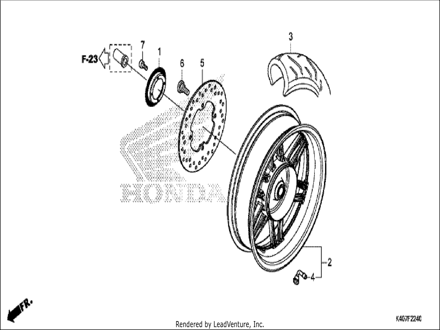  40 REAR WHEEL