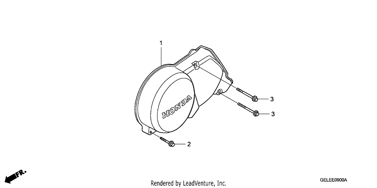 LEFT CRANKCASE COVER
