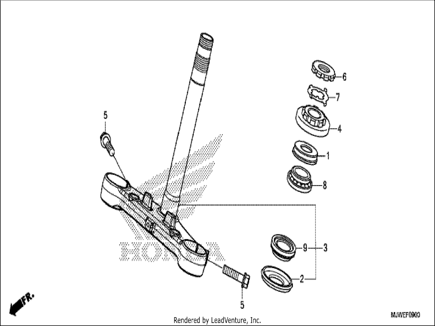  STEERING STEM