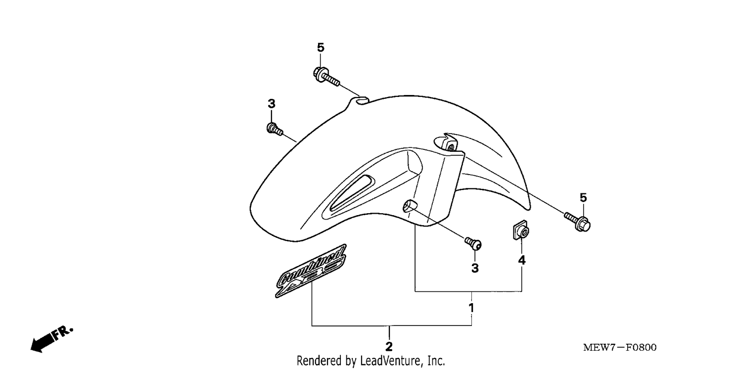 FRONT FENDER
