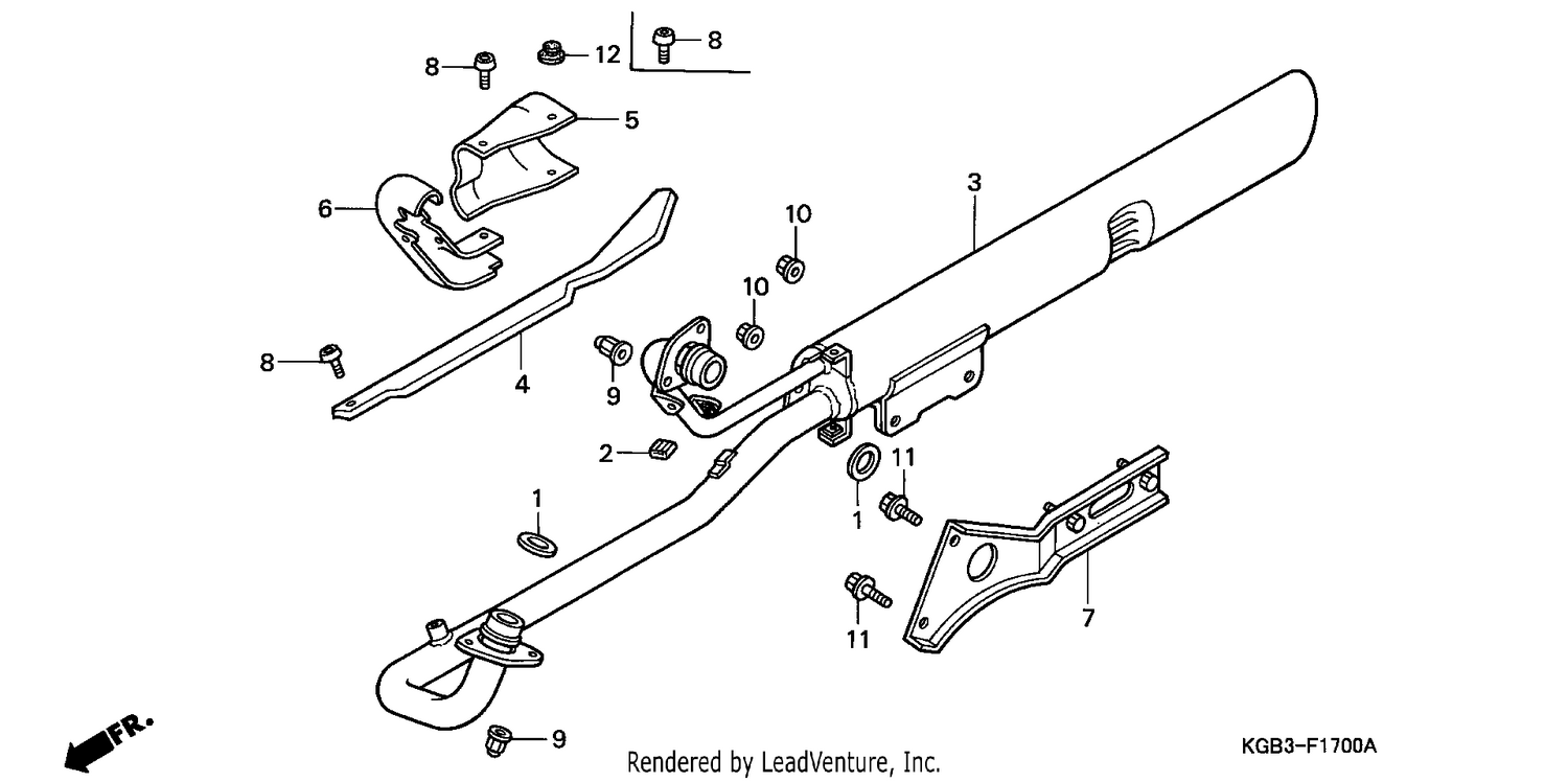EXHAUST MUFFLER