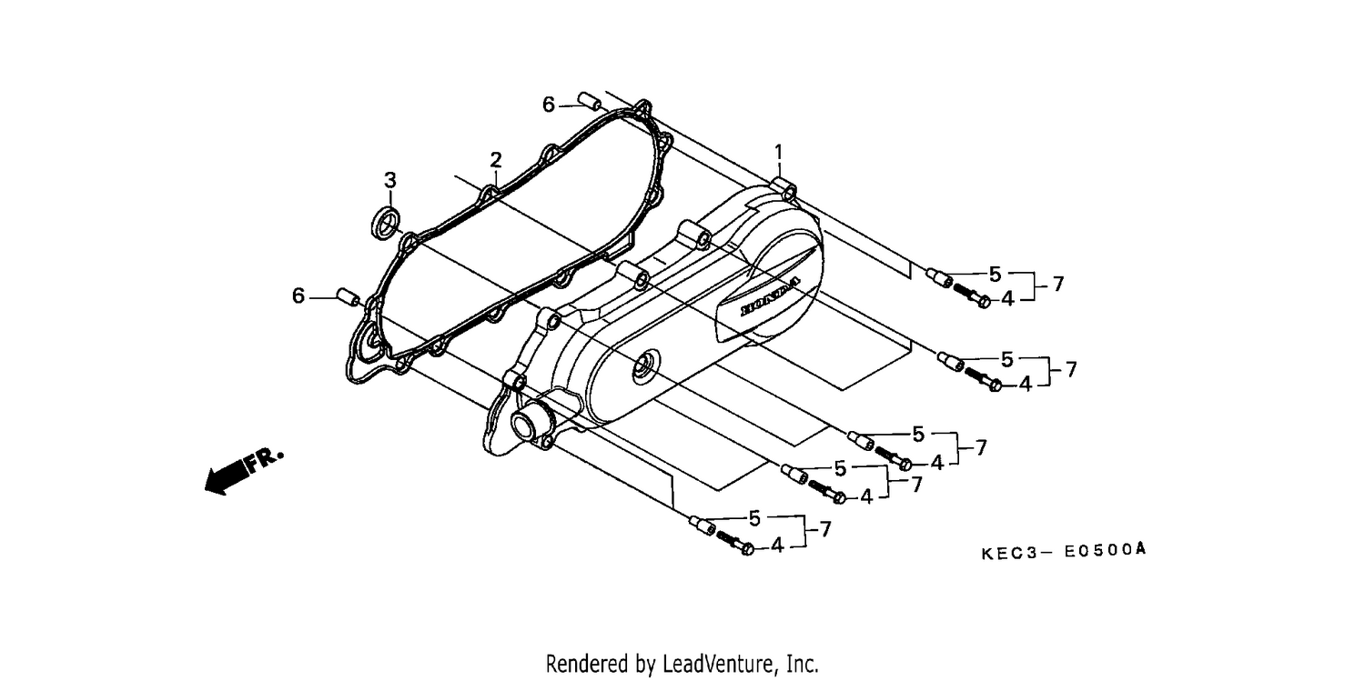 LEFT CRANKCASE COVER