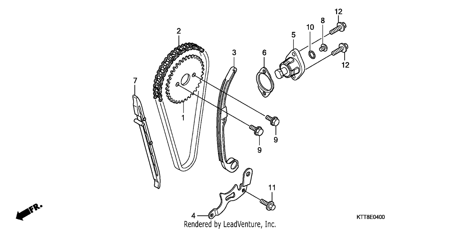 CAM CHAIN/TENSIONER