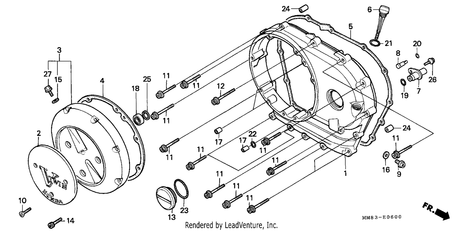RIGHT CRANKCASE COVER