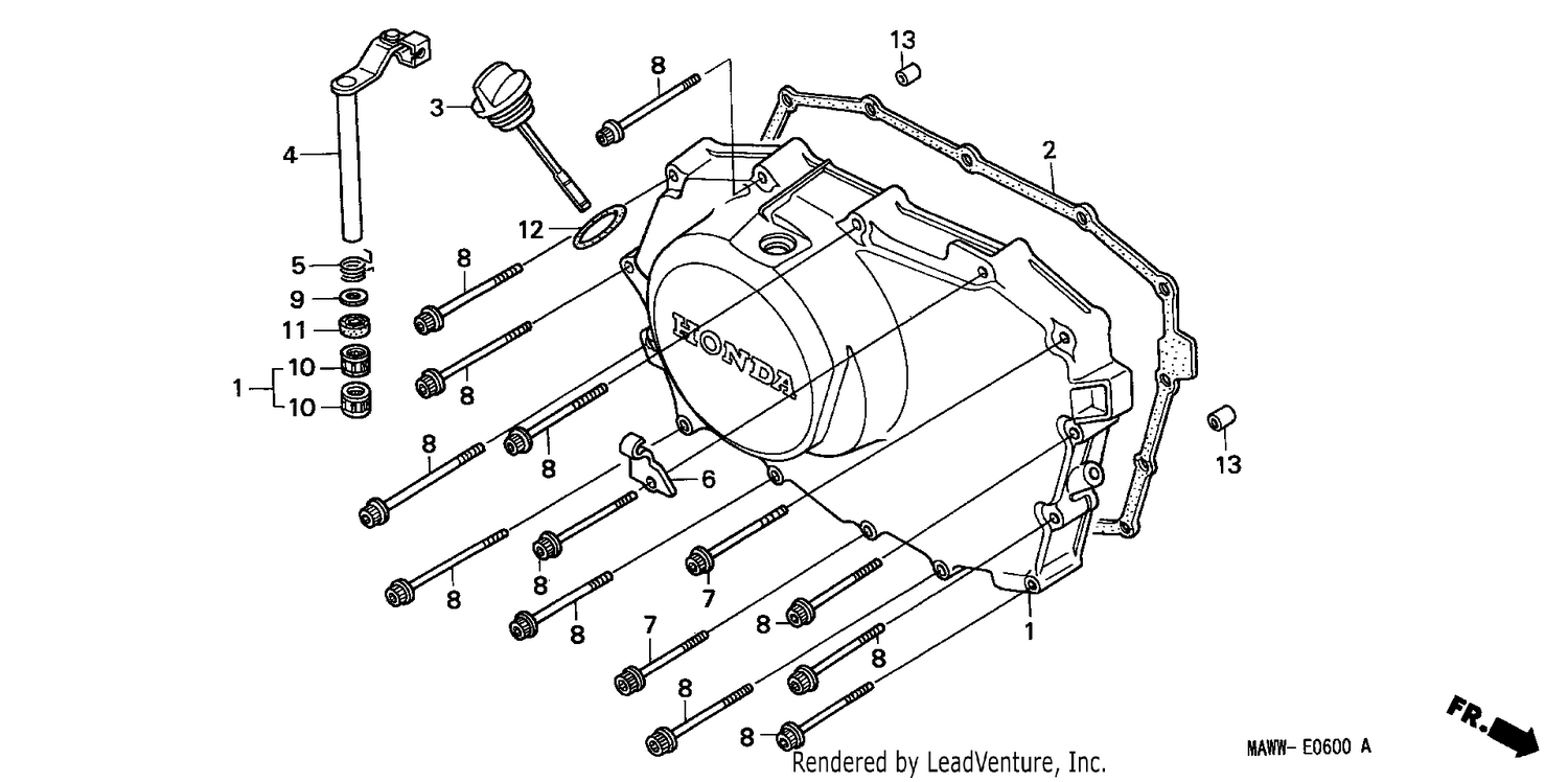 RIGHT CRANKCASE COVER