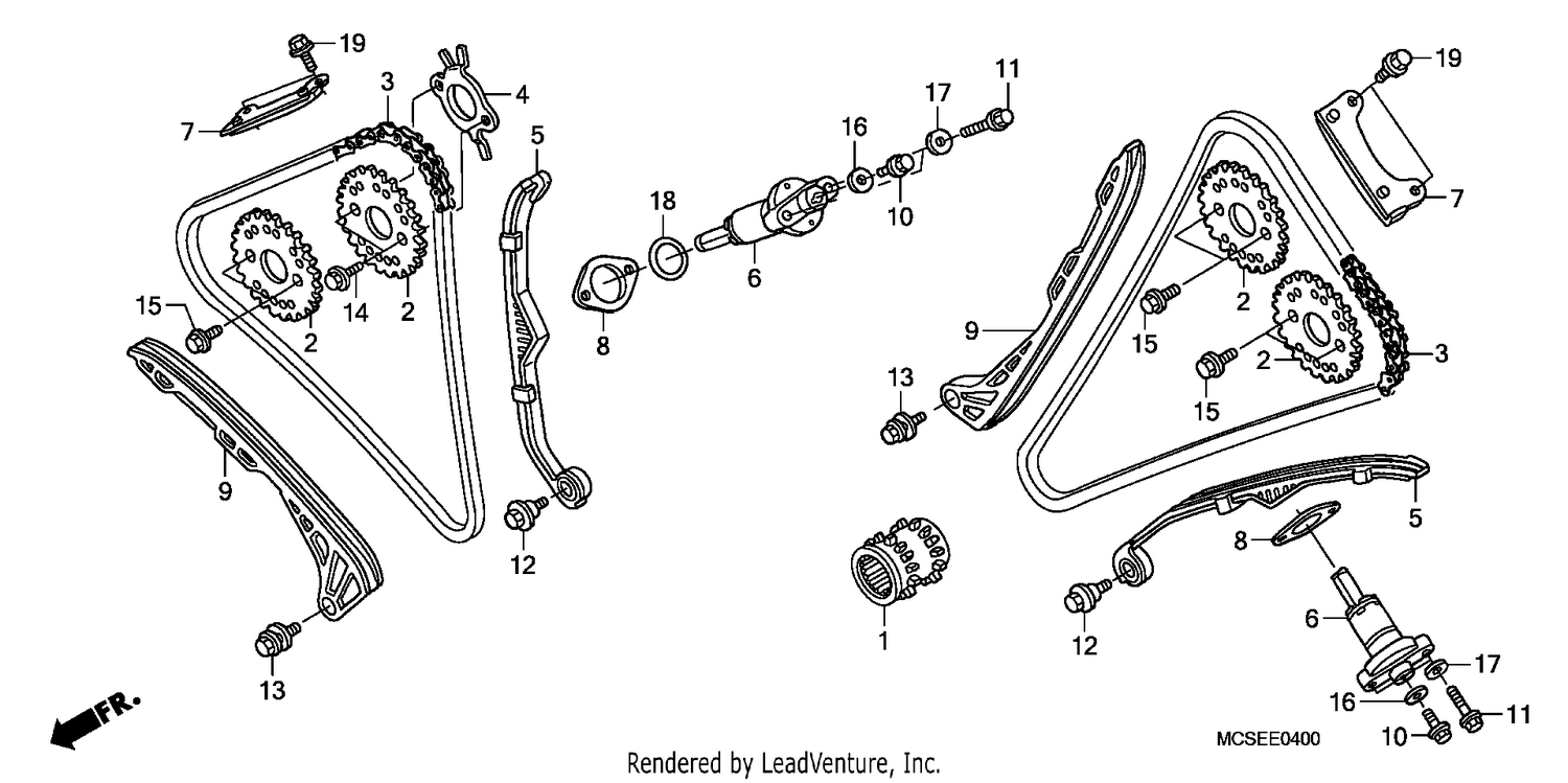 CAM CHAIN/TENSIONER