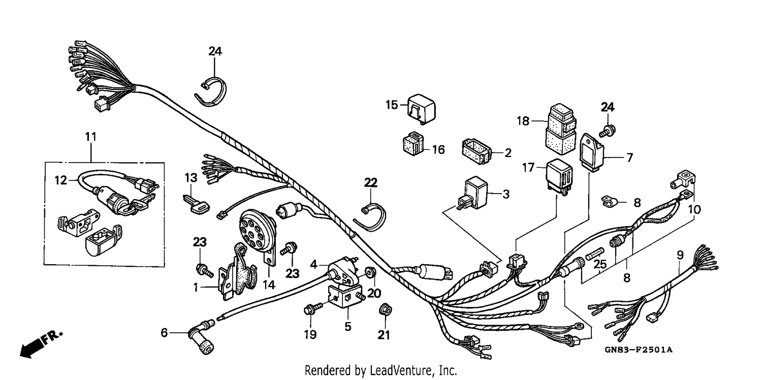 WIRE HARNESS (C90MP/MT)