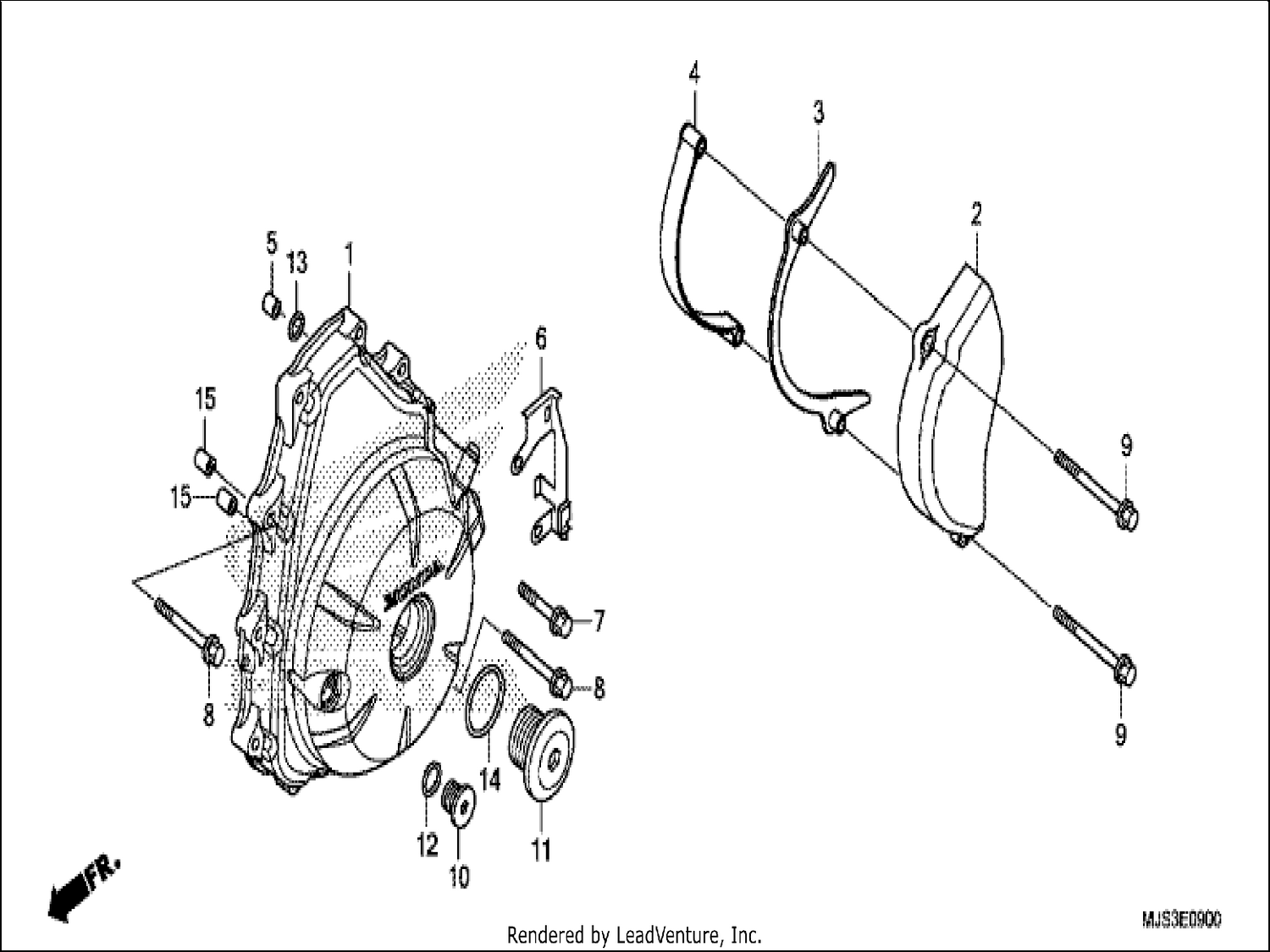  A.C. GENERATOR COVER