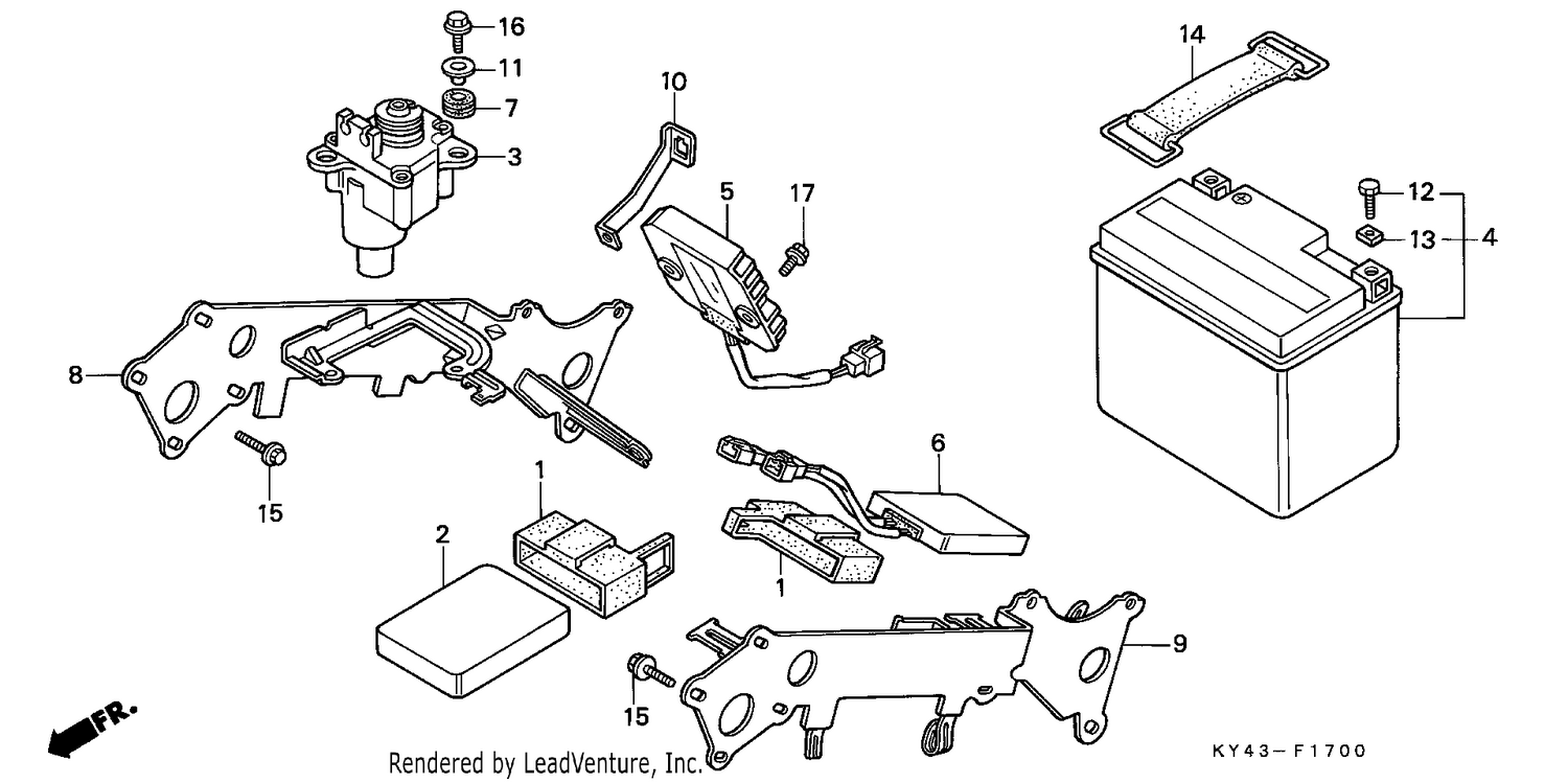 BATTERY/ SERVO MOTOR