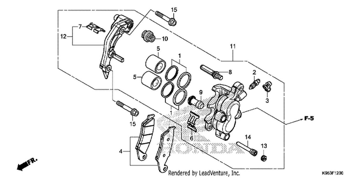  FRONT BRAKE CALIPER