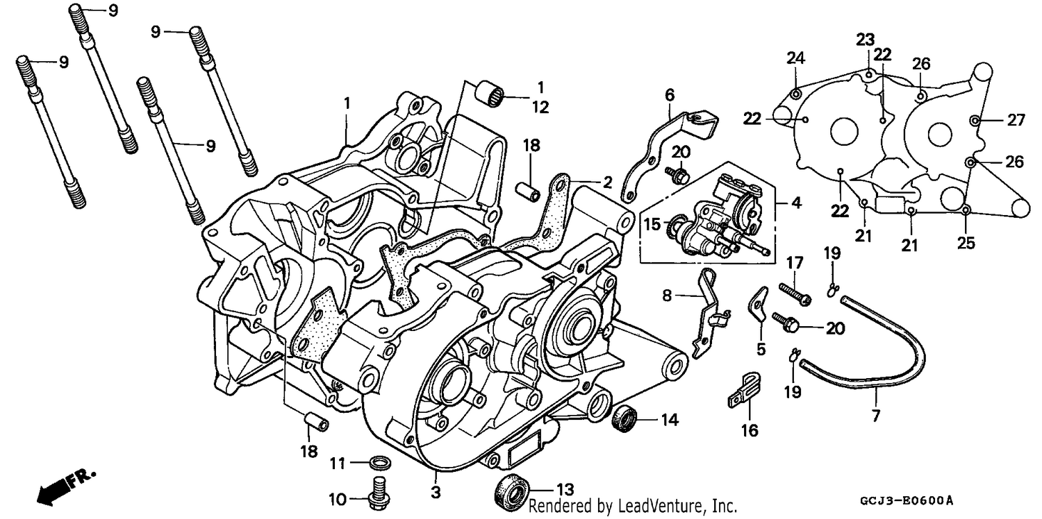 CRANKCASE/OIL PUMP