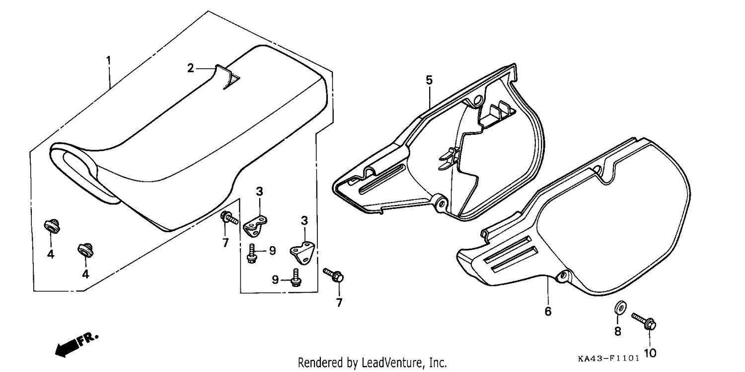 SEAT/SIDE COVER (2)
