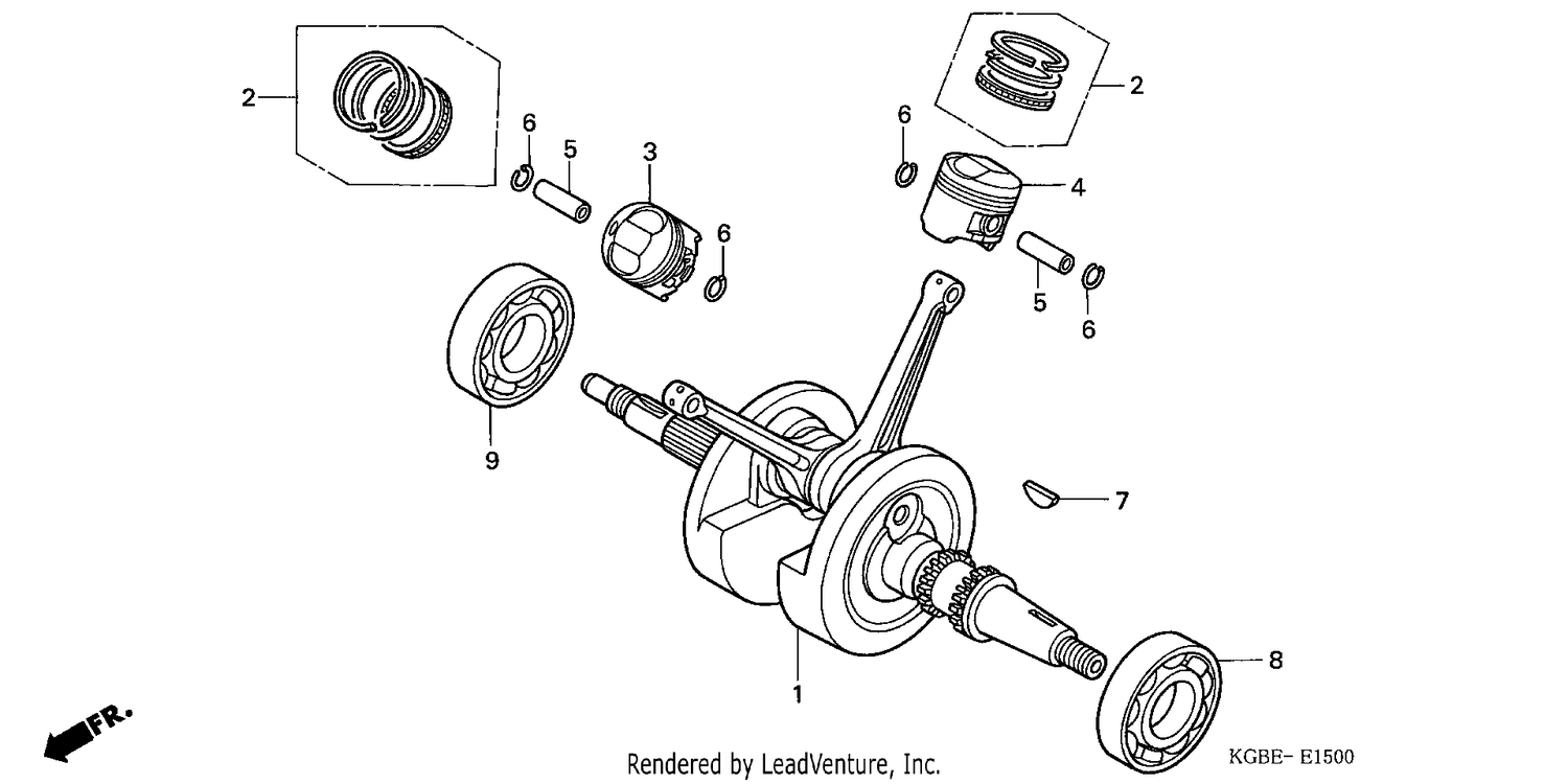CRANKSHAFT/PISTON