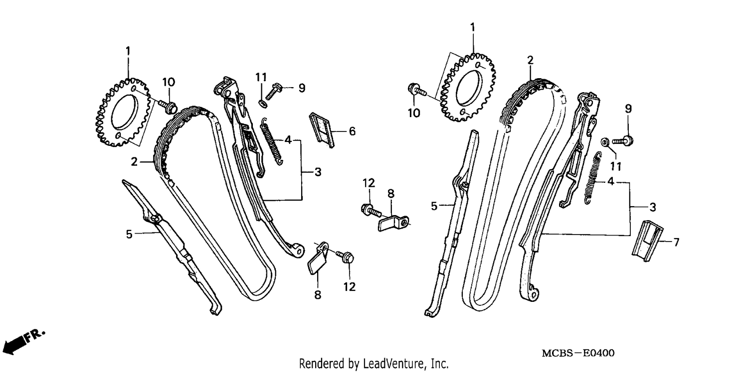 CAM CHAIN/TENSIONER