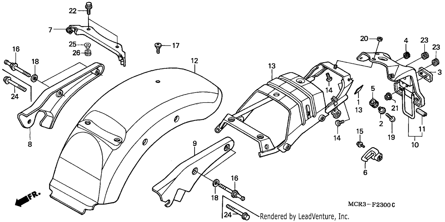 REAR FENDER