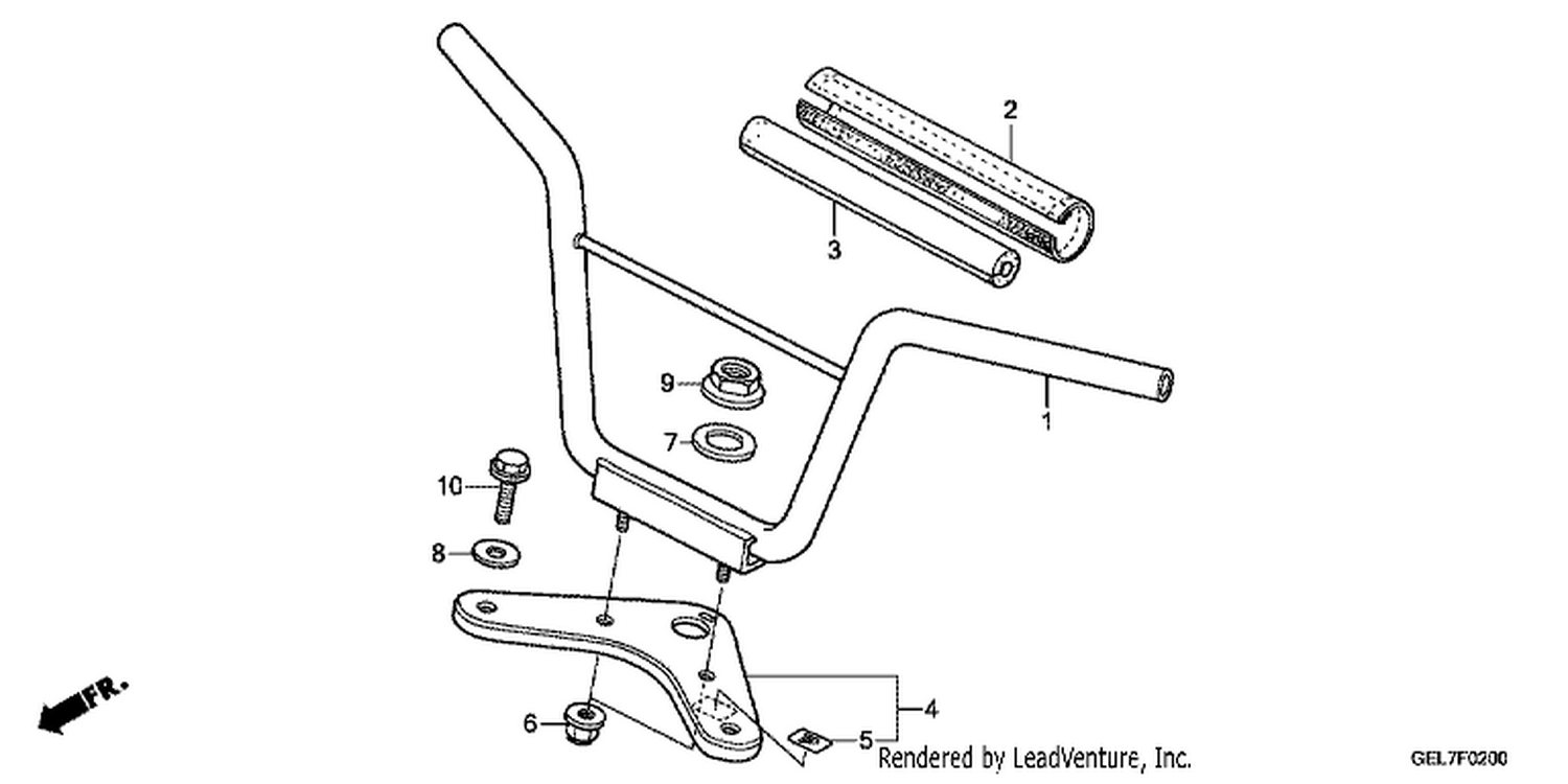  HANDLE PIPE/TOP BRIDGE