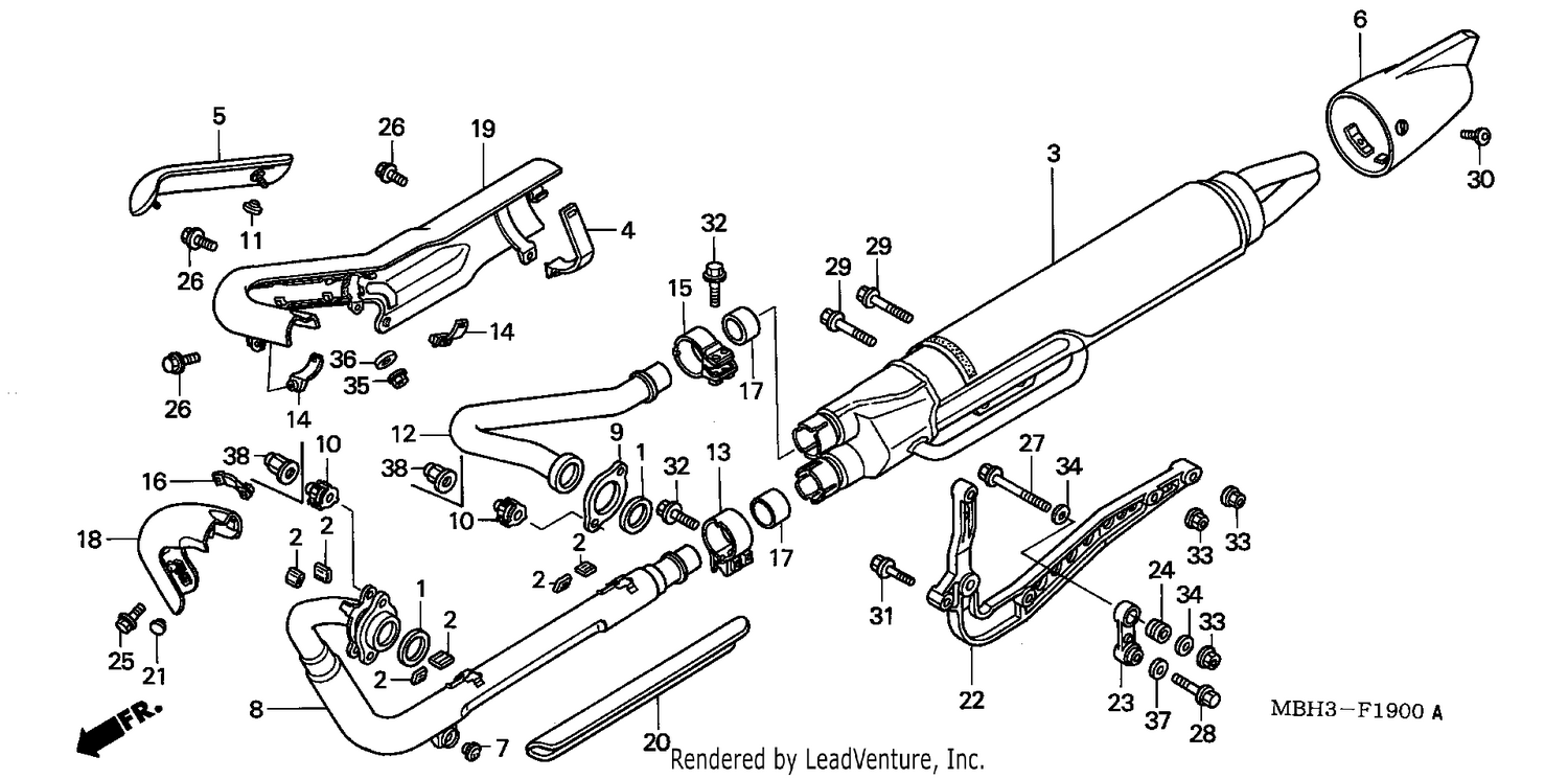 EXHAUST MUFFLER