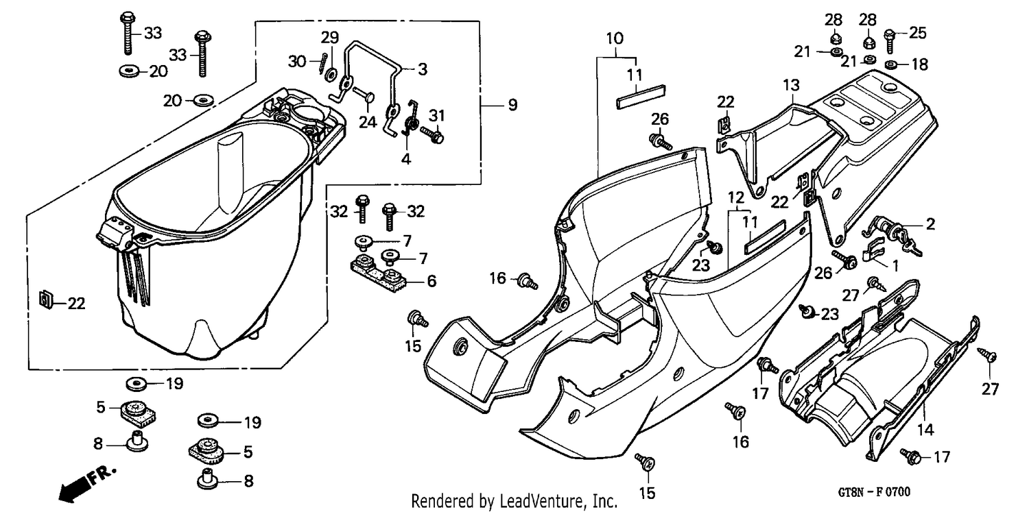 LUGGAGE BOX/BODY COVER