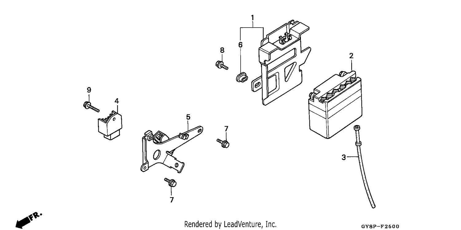 BATTERY/REGULATOR