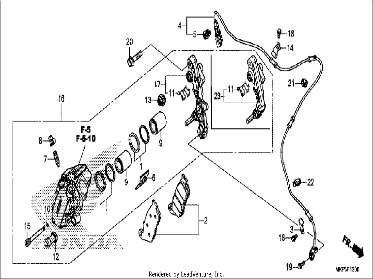  FRONT BRAKE CALIPER