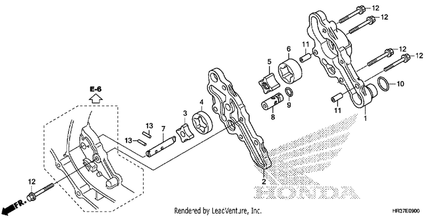  OIL PUMP (TRX420FA1/FA2)