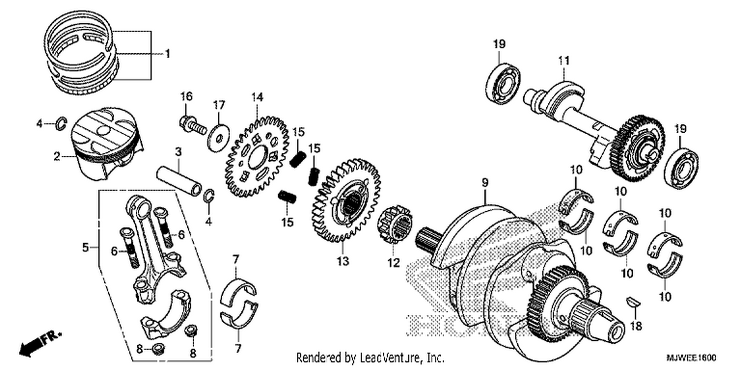  CRANKSHAFT/PISTON