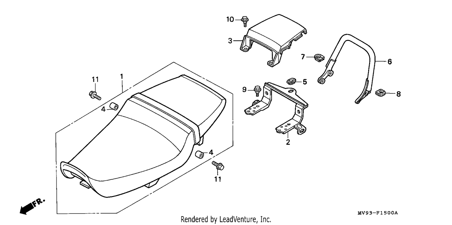 SEAT/SEAT COWL