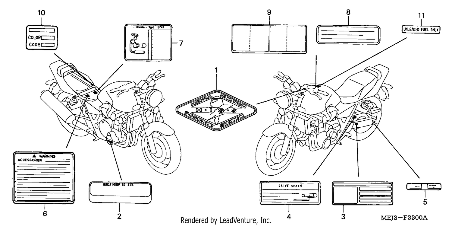 CAUTION LABEL (CB1300/A/F /F1)