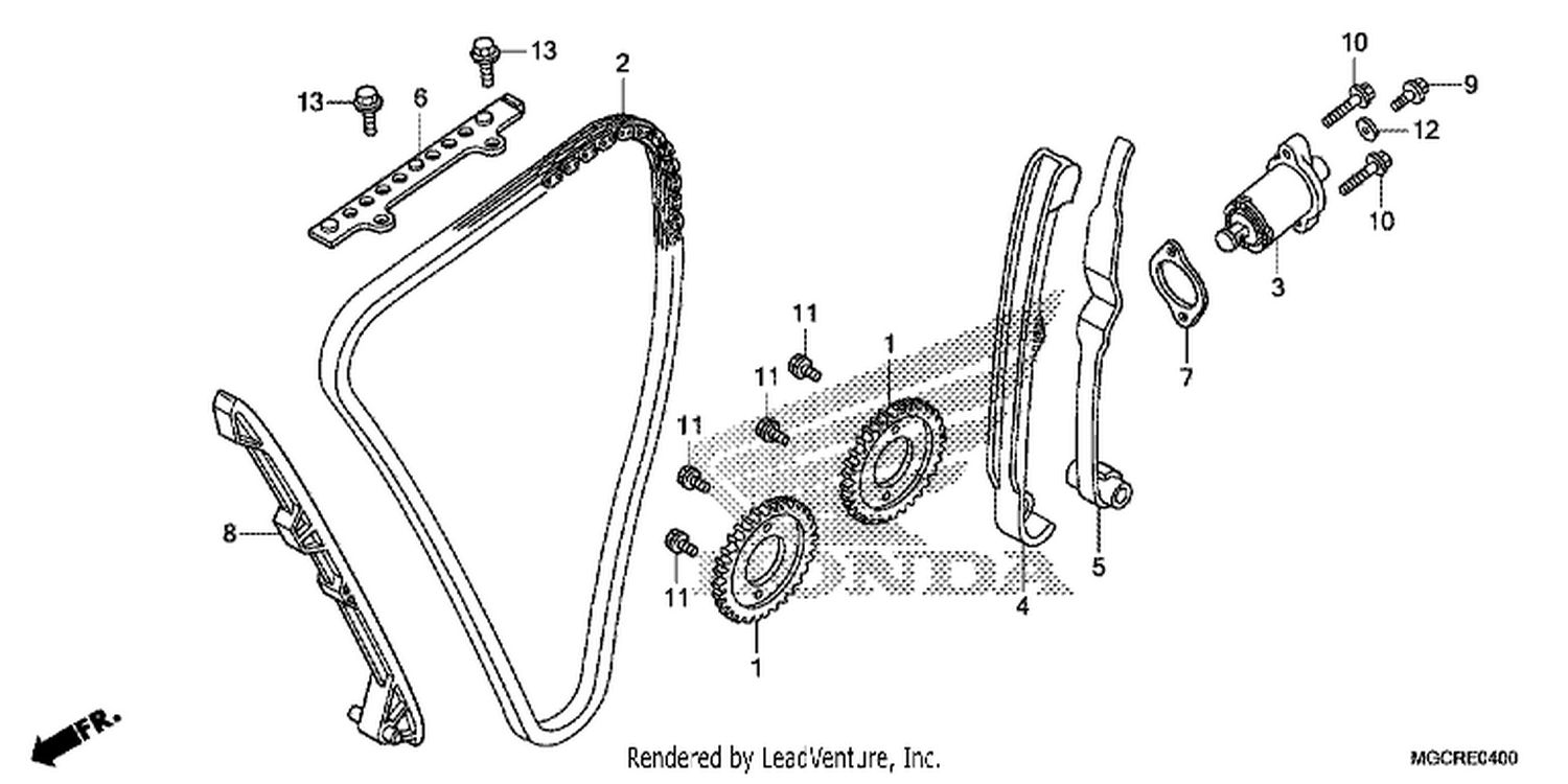  CAM CHAIN/TENSIONER