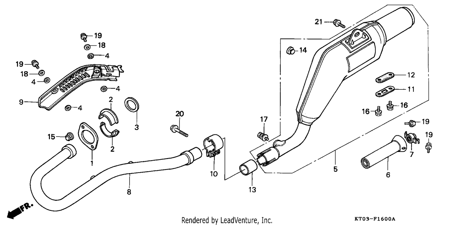 EXHAUST MUFFLER