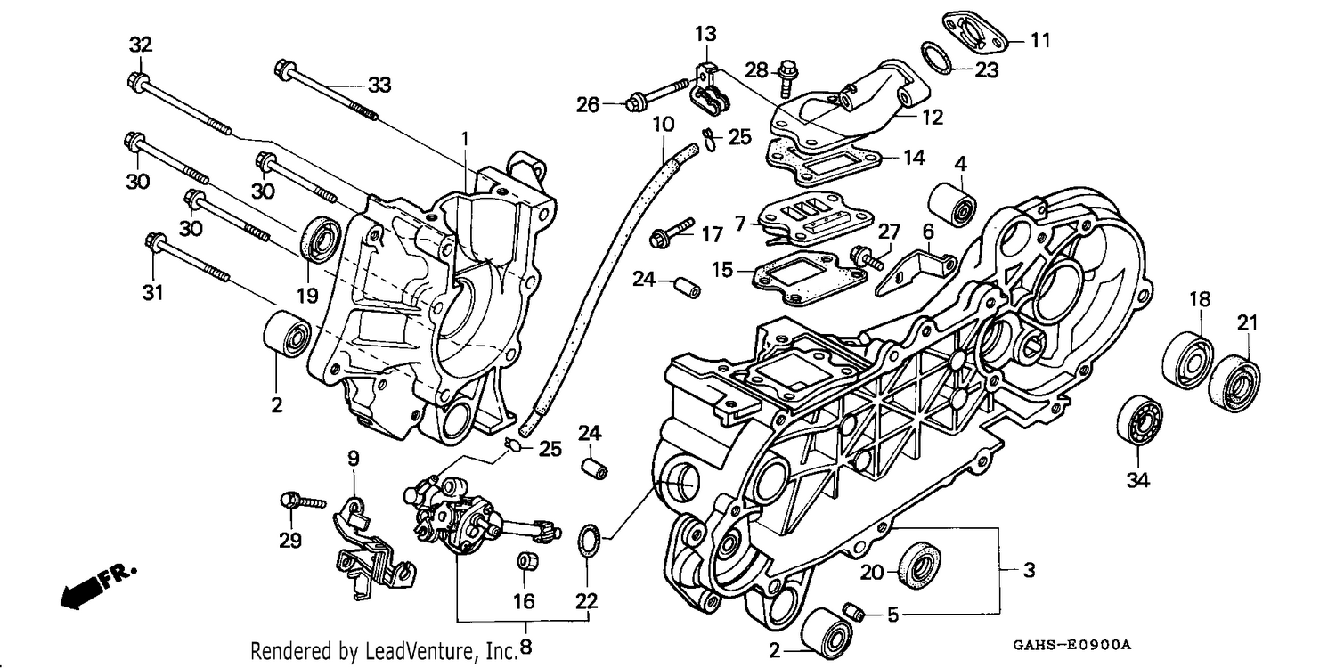 CRANKCASE/OIL PUMP