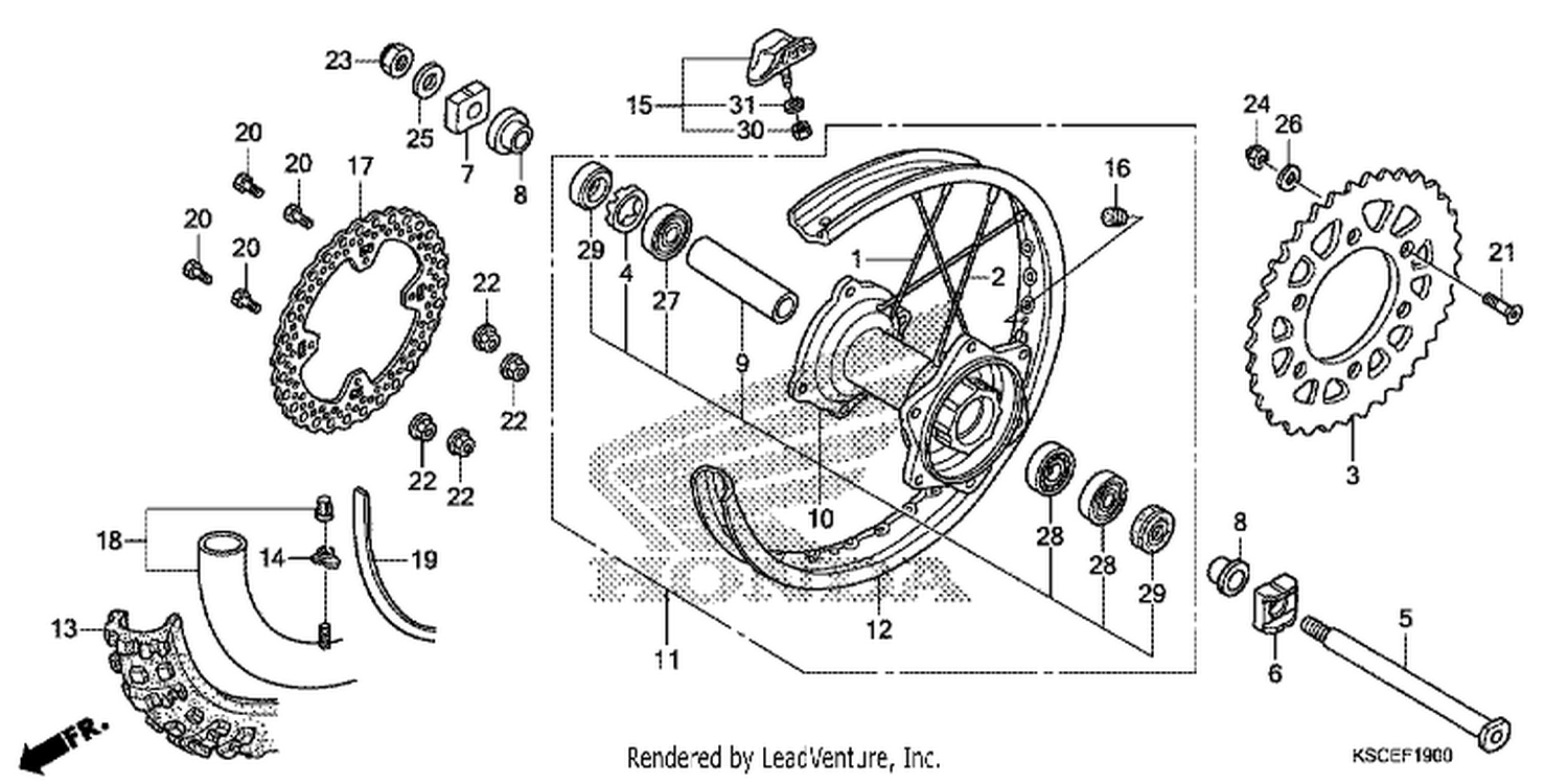  REAR WHEEL