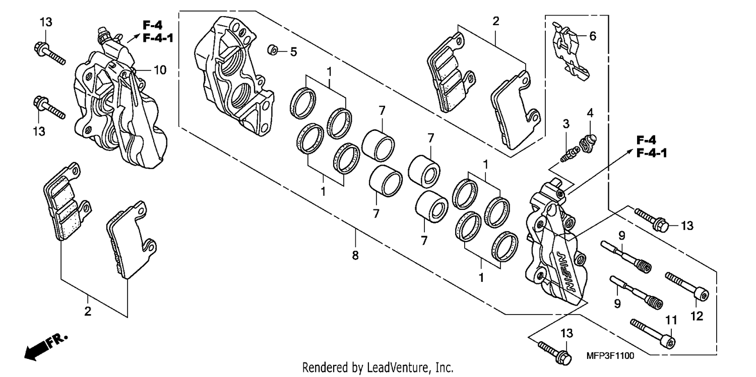 FRONT BRAKE CALIPER