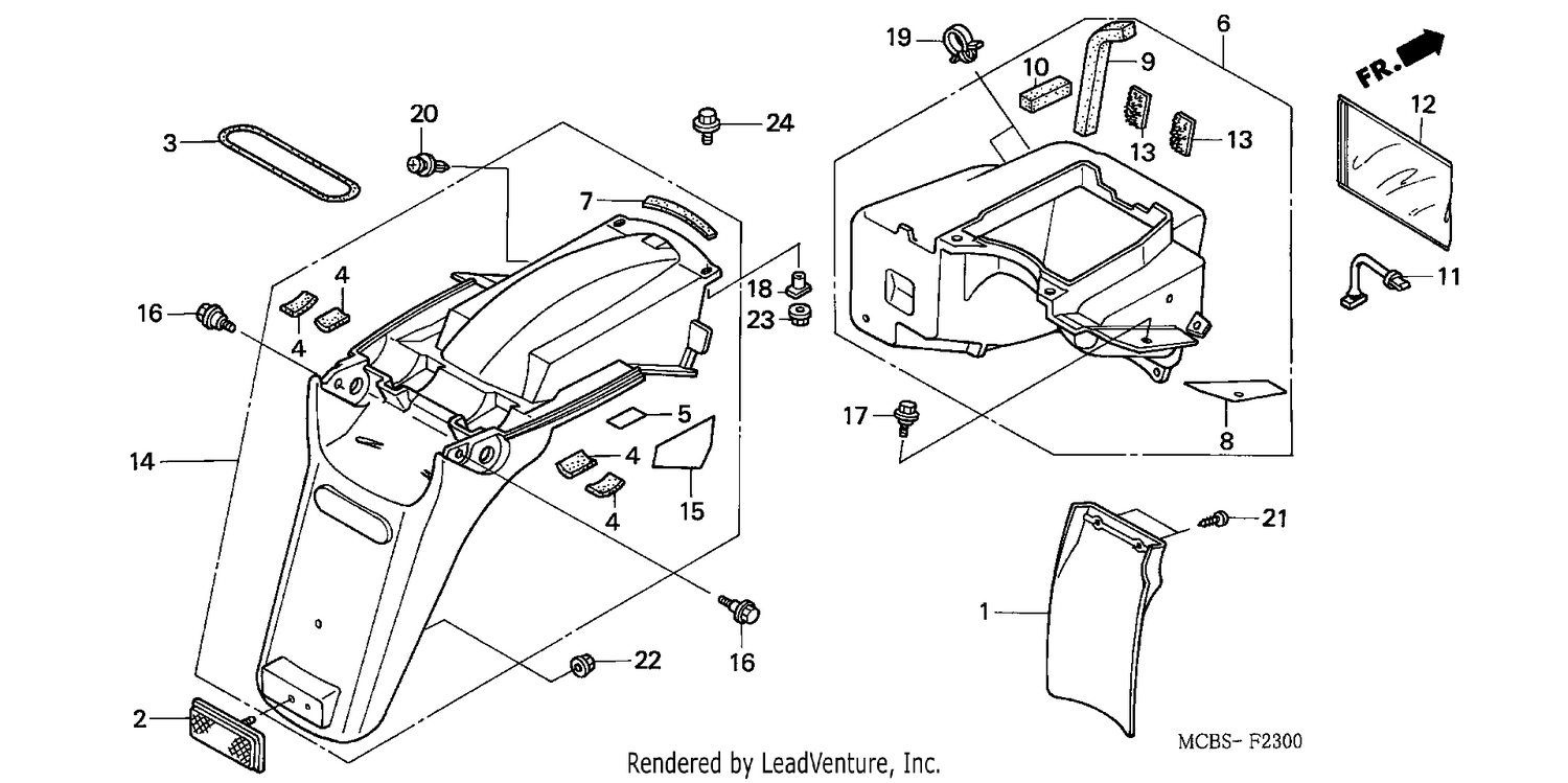 REAR FENDER