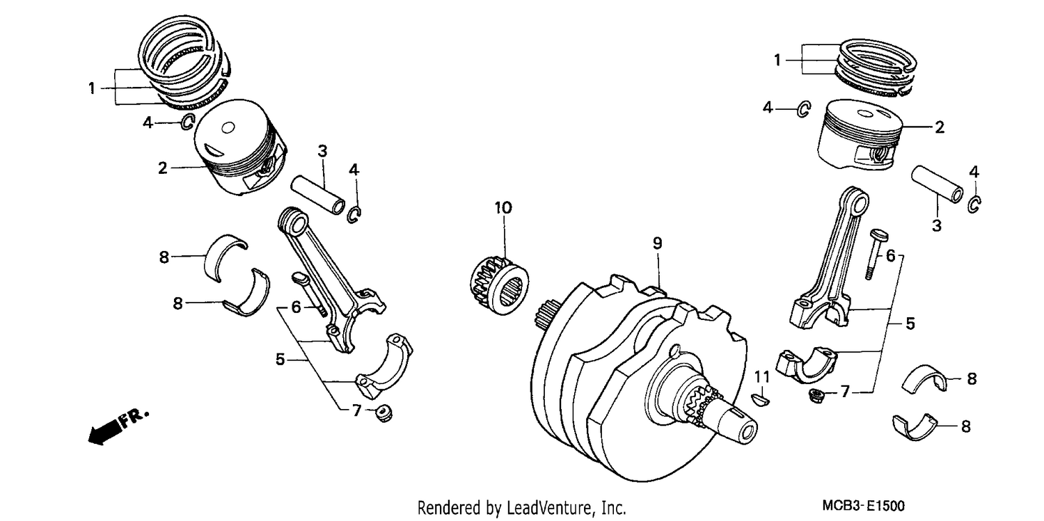 CRANKSHAFT/PISTON