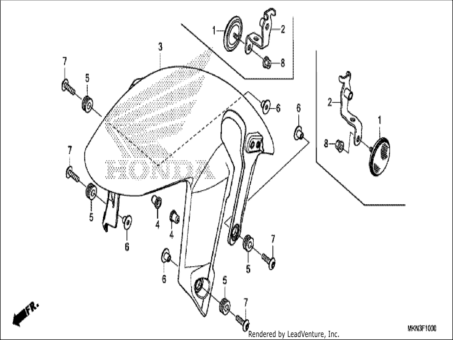  FRONT FENDER