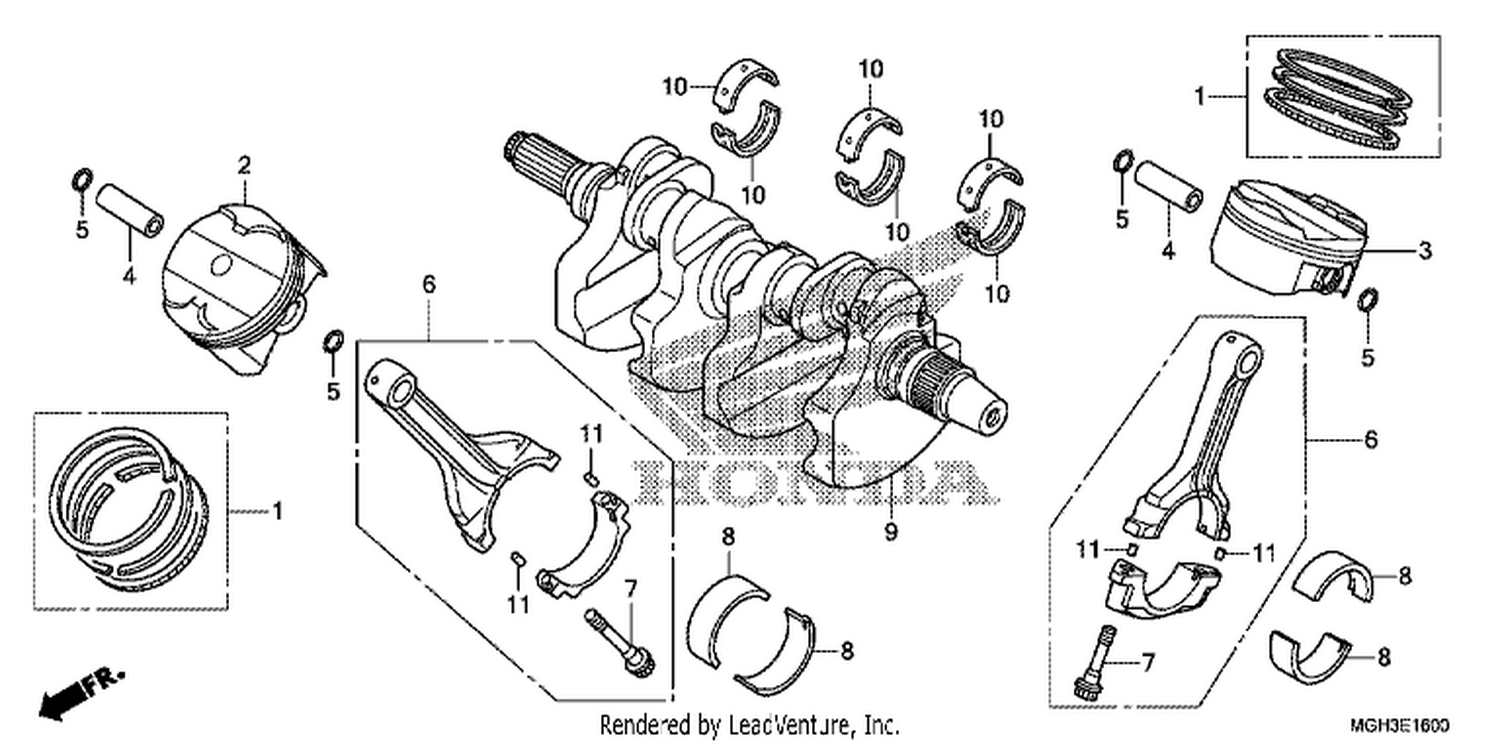  CRANKSHAFT/PISTON