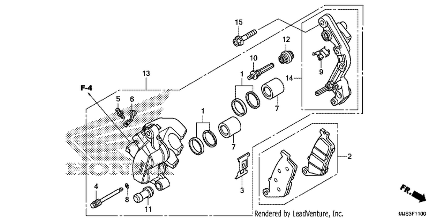  FRONT BRAKE CALIPER
