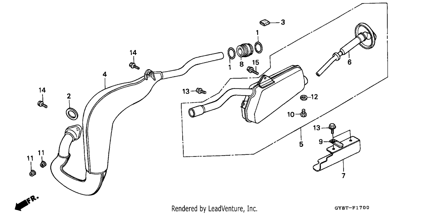 EXHAUST MUFFLER