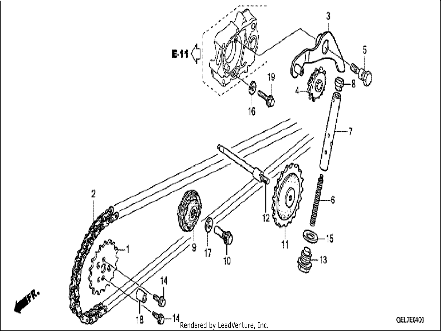  CAM CHAIN/TENSIONER