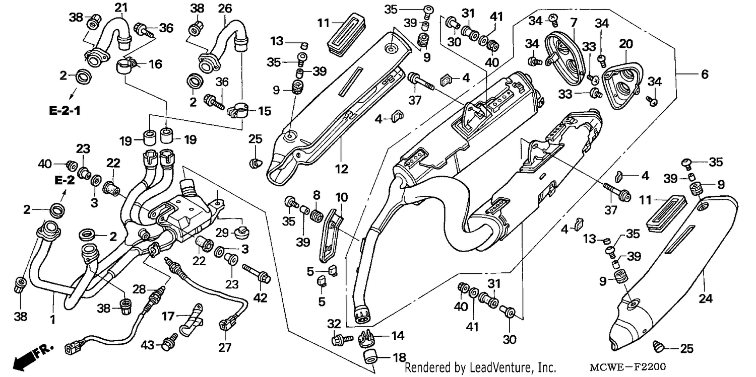 EXHAUST MUFFLER
