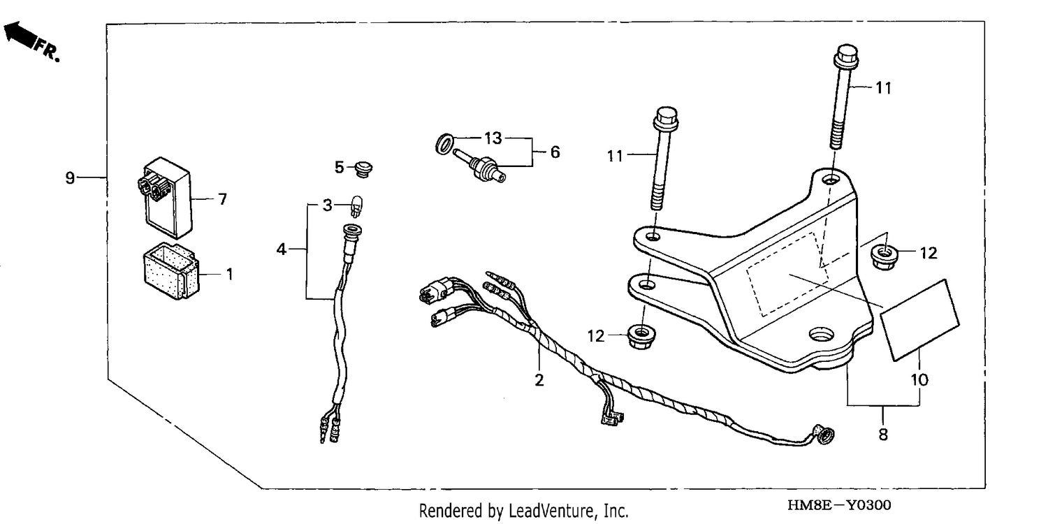 TRAILER HITCH SET (A/CM)