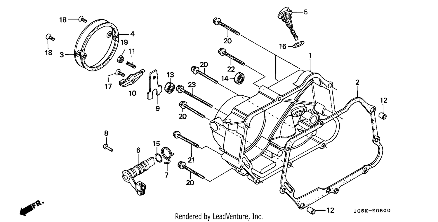 RIGHT CRANKCASE COVER