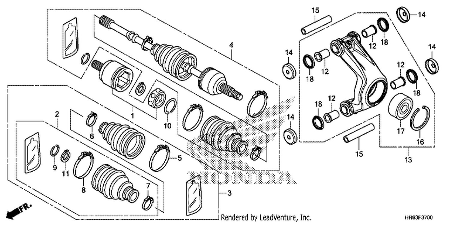  REAR KNUCKLE/ REAR DRI VE SHAFT