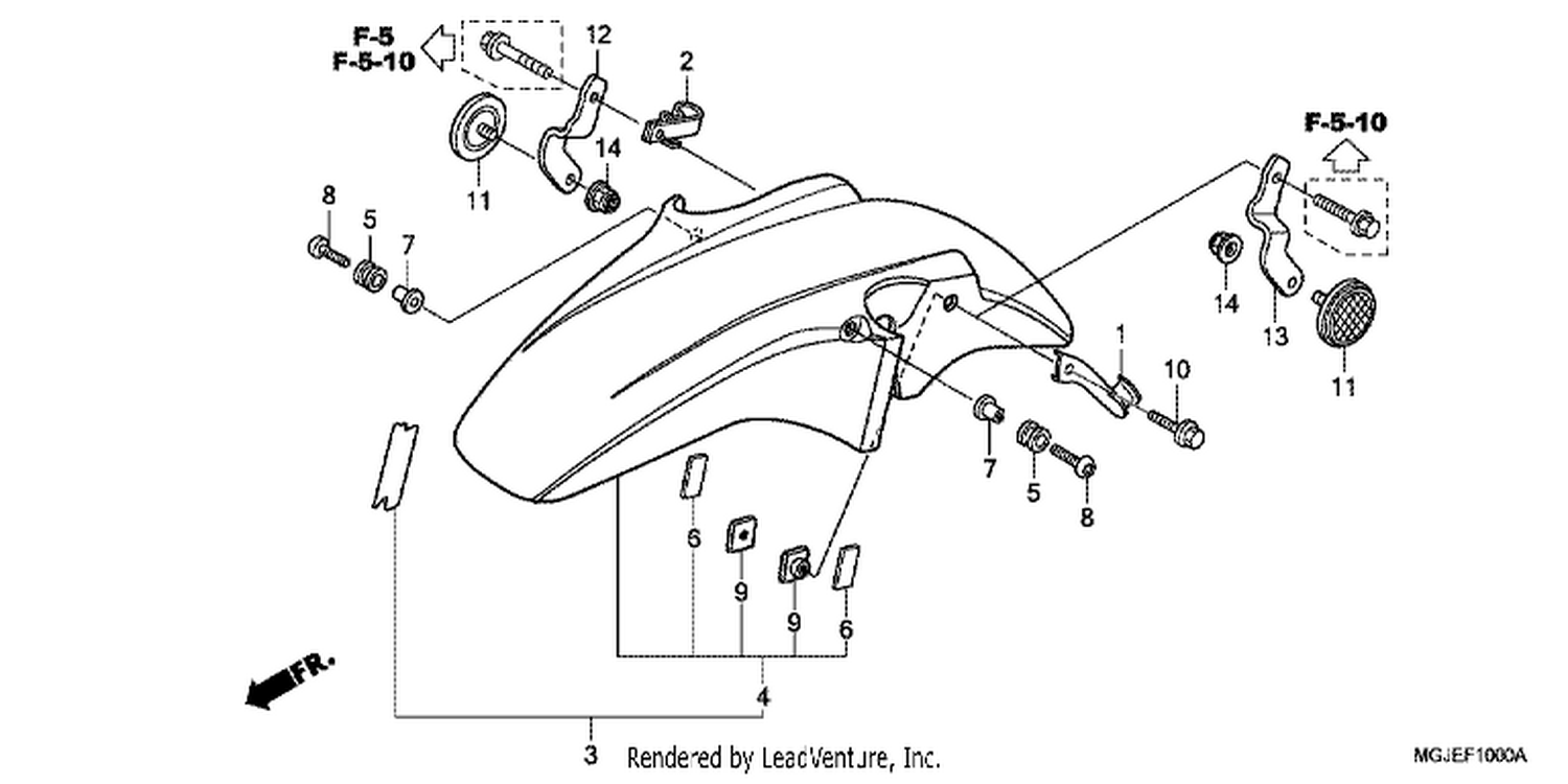  FRONT FENDER