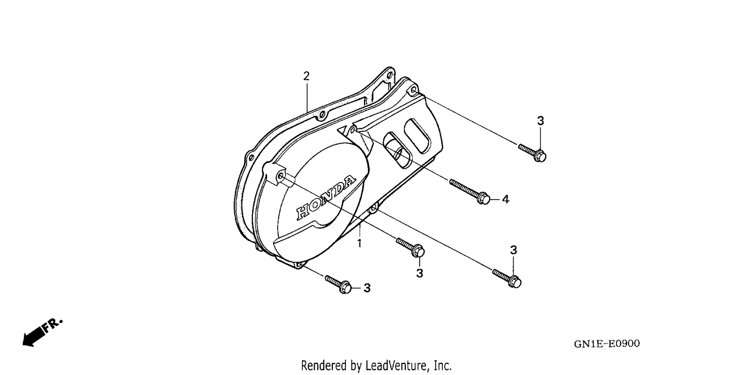 LEFT CRANKCASE COVER