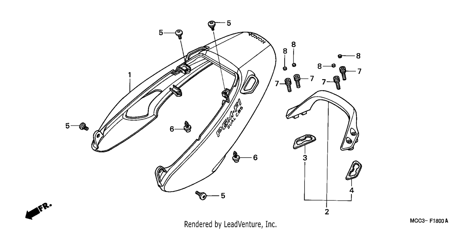 REAR COWL