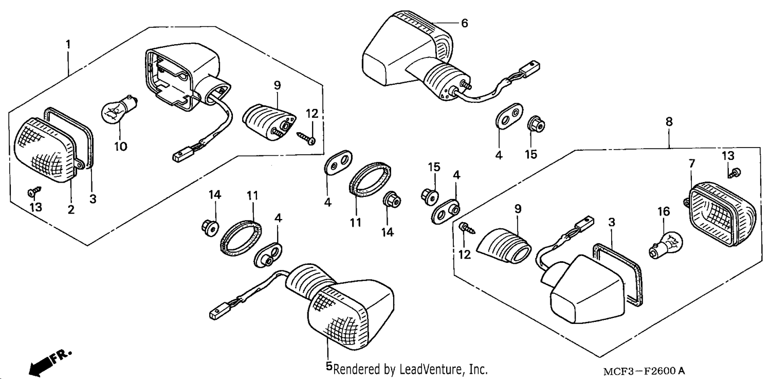 WINKER (VTR1000SPY/1) (VT R1000SP2/3-CM)