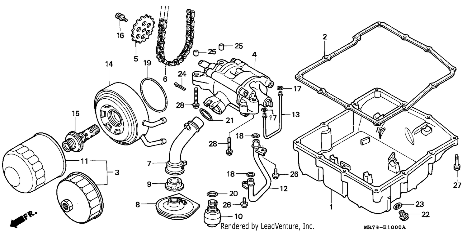 OIL FILTER/OIL PAN/ OIL PUMP